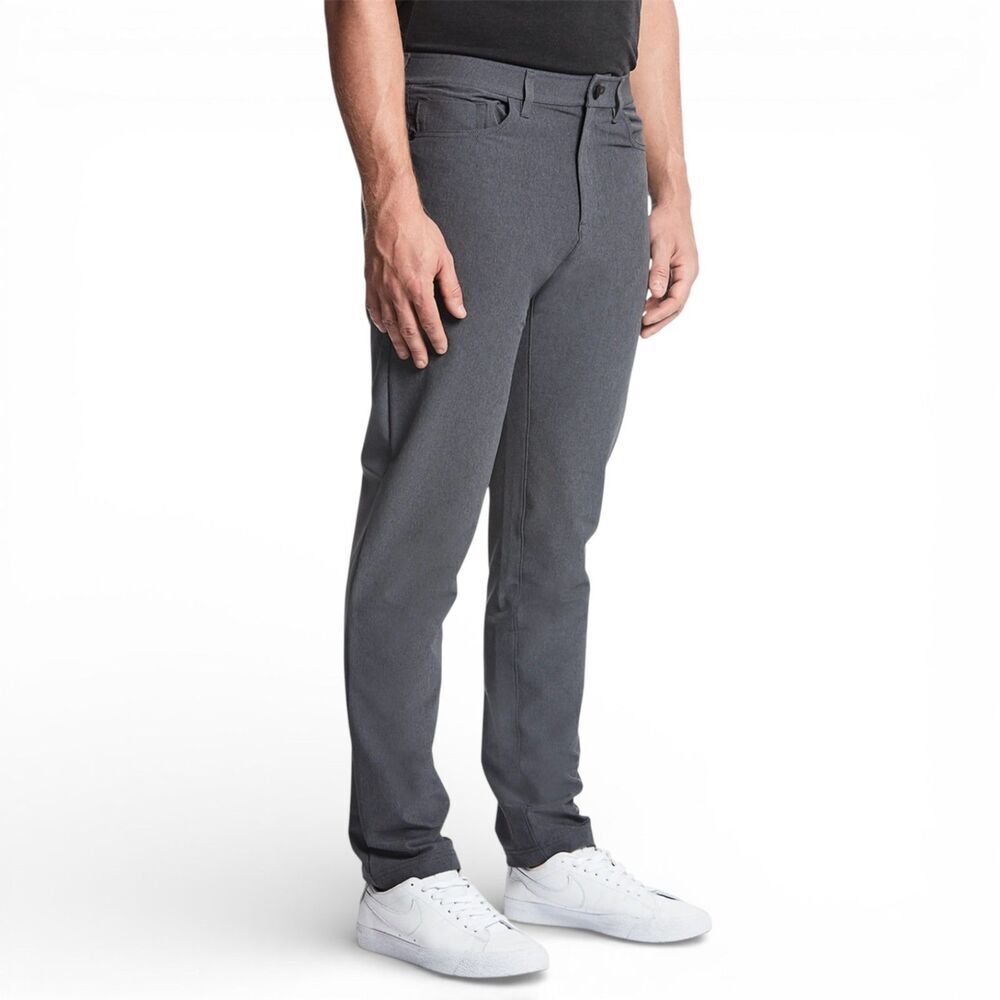 Public Rec Men's Workday Slim-Fit Tech Pant Slate Gray 34x30